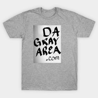 Da Gray Area written Logo T-Shirt